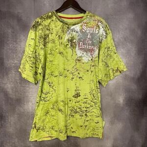 Vintage Pepe Jeans Shirt Men's 3XL Y2k Baggy Grunge‎ Rhinestone